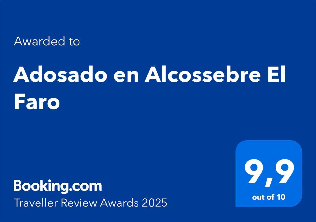 Adosado En Alcossebre El Faro Villa Eksteriør billede